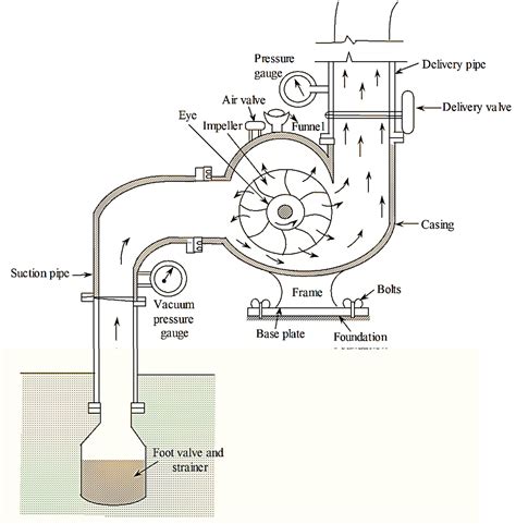 centrifugal pumps diagram